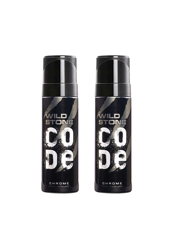 CODE Chrome Long Lasting No Gas Body Perfume for Men