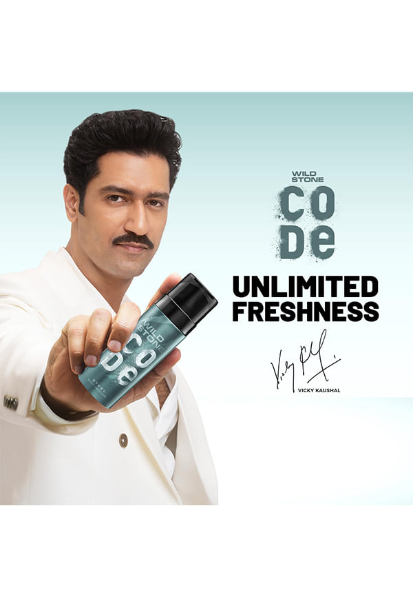 CODE Steel Long Lasting No Gas Body Perfume for Men – thumbnail 4
