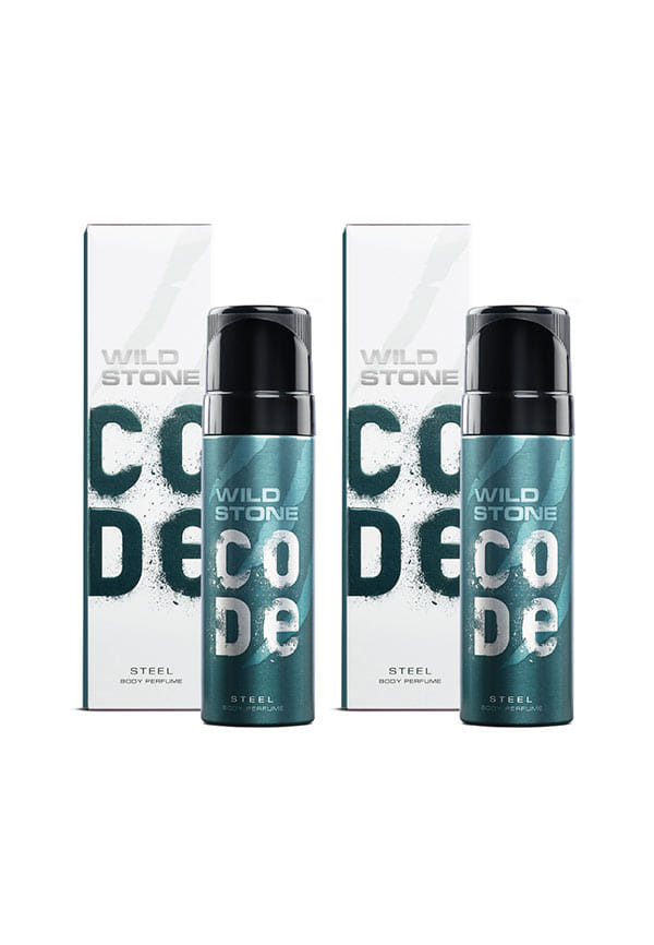 CODE Steel Long Lasting No Gas Body Perfume for Men