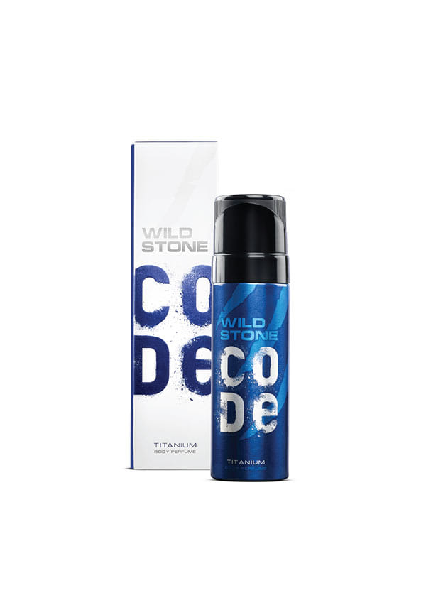 CODE Titanium Long Lasting No Gas Body Perfume for Men