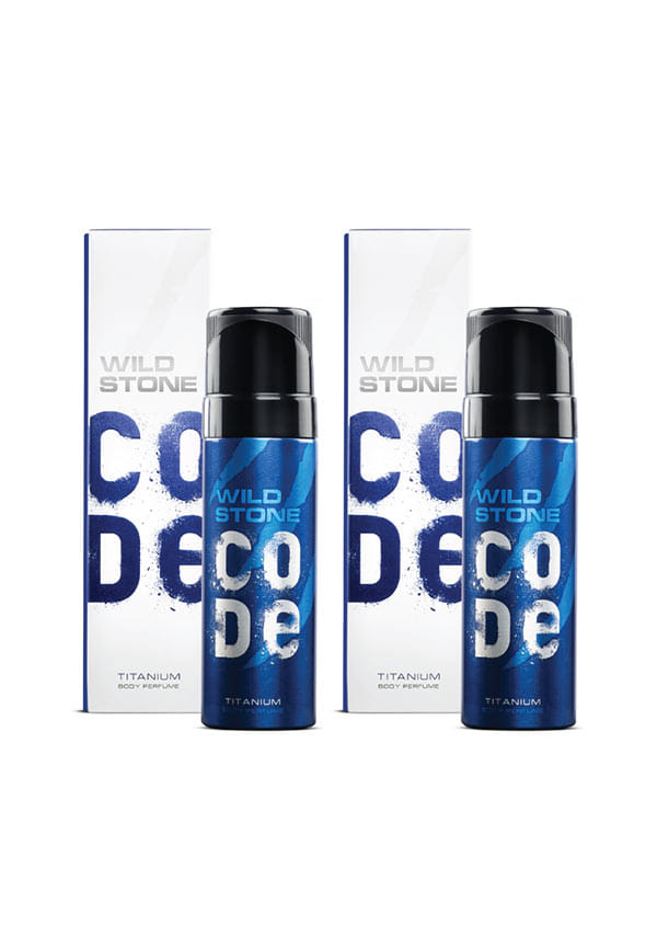 CODE Titanium Long Lasting No Gas Body Perfume for Men CODE Titanium Long Lasting No Gas Body Perfume for Men