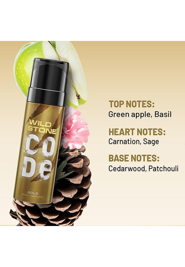 Gold Body Perfume for Men|No Gas Deodorant|Long Lasting Body Spray – thumbnail 2