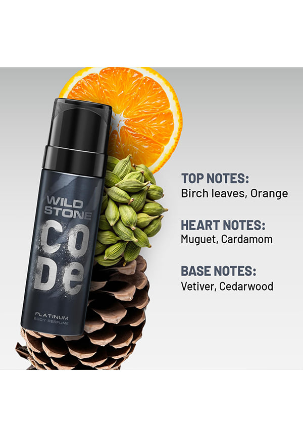Platinum Body Perfume for Men|No Gas Deodorant|Long Lasting Body Spray – thumbnail 2