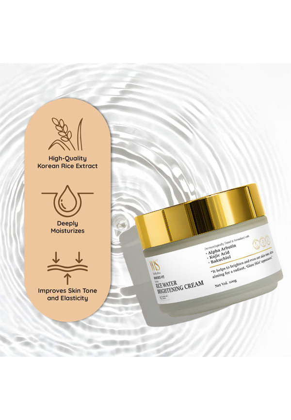 Korean Rice Water Brightening Cream & Cleanser (Combo Pack) – thumbnail 4
