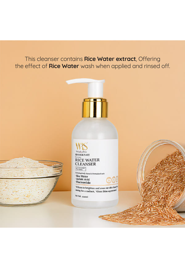 Korean Rice Water Brightening Cream & Cleanser (Combo Pack) – thumbnail 5