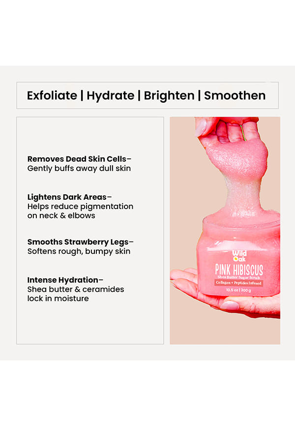 Pink Hibiscus Sugar Body Scrub – thumbnail 5