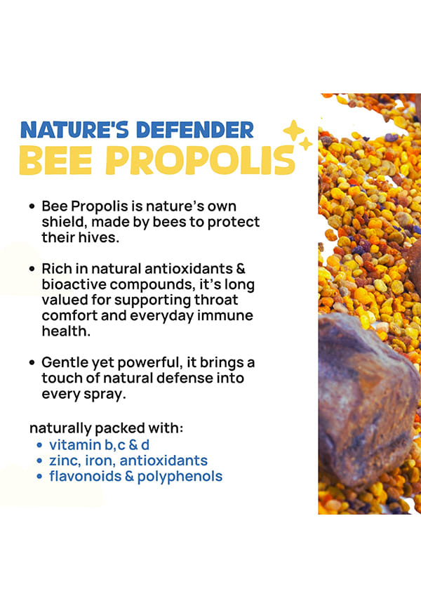 Kids' Propolis Throat Soothing Spray (Ages 6+) – thumbnail 5