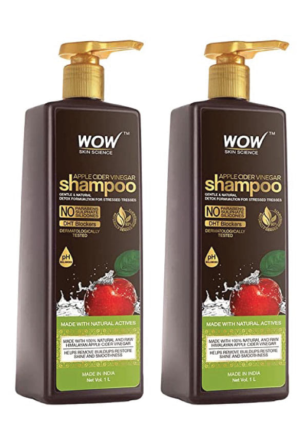 Apple Cider Vinegar Shampoo - Restores Shine & Smoothness