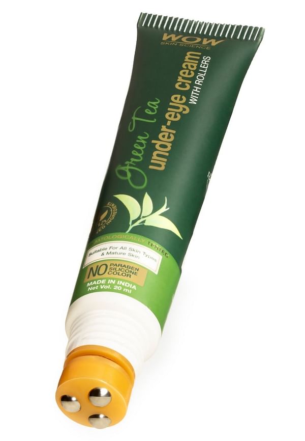Green Tea Under Eye Cream with Rollers