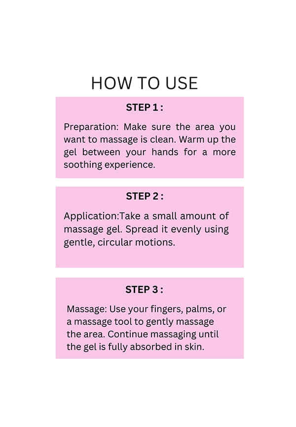 Milk And Saffron Massage Gel – thumbnail 3