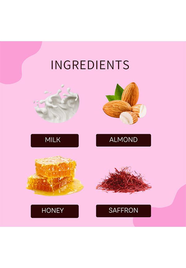 Milk And Saffron Massage Gel – thumbnail 4