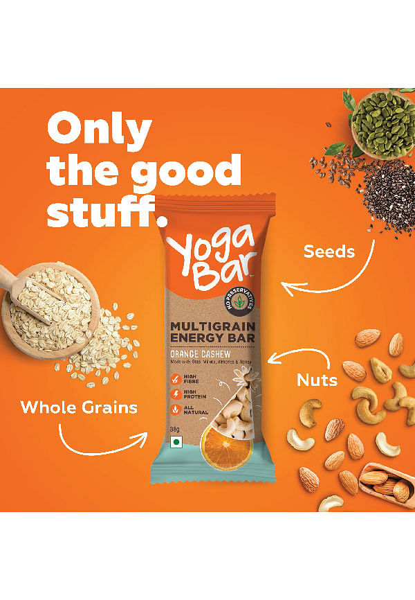 Opening Yoga Bar Multigrain Energy Bar - Nuts & Seeds