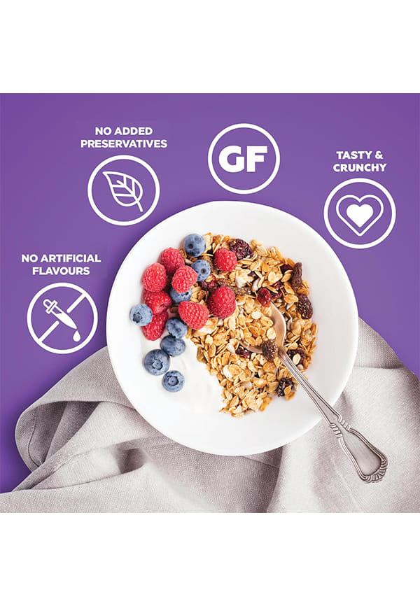 Yoga Bar Super Muesli |Dark Chocolate and Cranberry |0% Added Sugar |700g – thumbnail 3