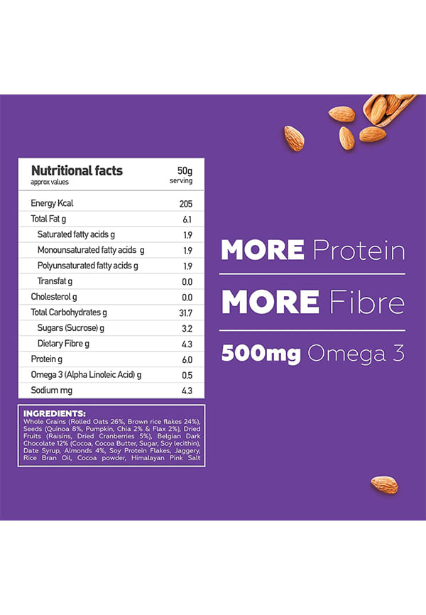 Yoga Bar Super Muesli |Dark Chocolate and Cranberry |0% Added Sugar |700g – thumbnail 6