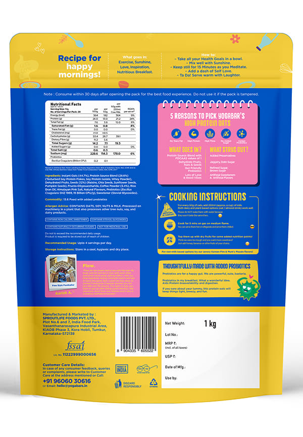 Dark Chocolate & Filter Kappi High Protein Oats Combo – thumbnail 8
