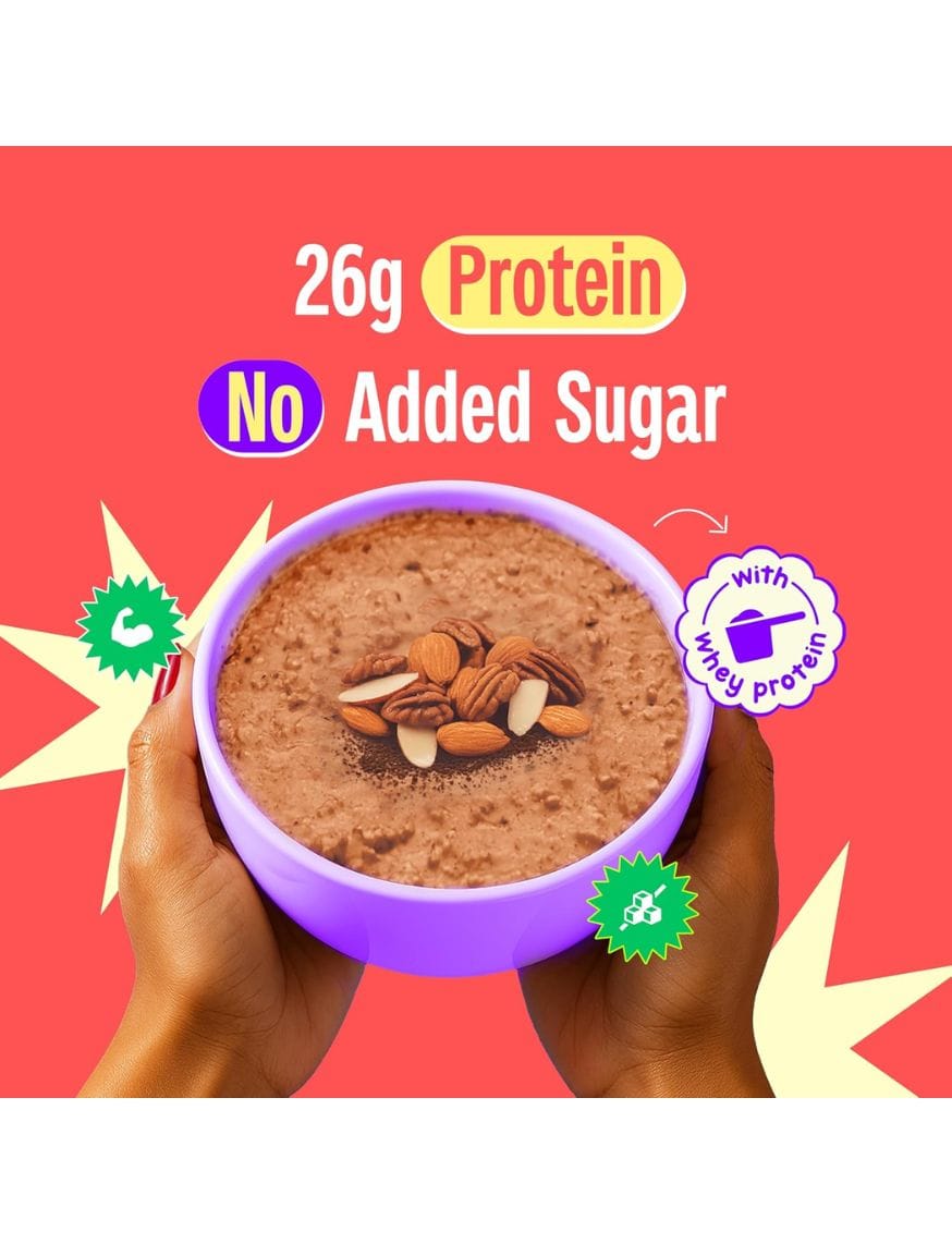High Protein Oats | Filter Kappi Flavour | 26g Protein | No Refined Sugar – thumbnail 4