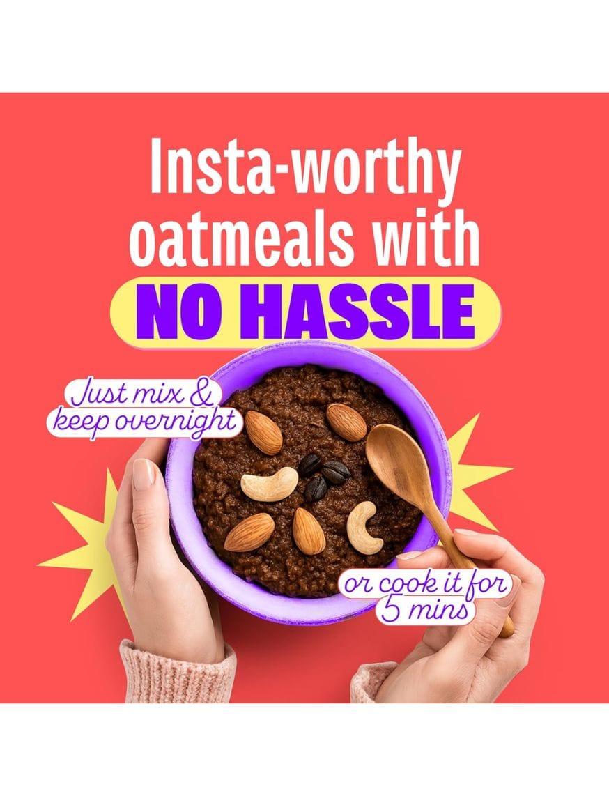 High Protein Oats | Filter Kappi Flavour | 26g Protein | No Refined Sugar – thumbnail 5