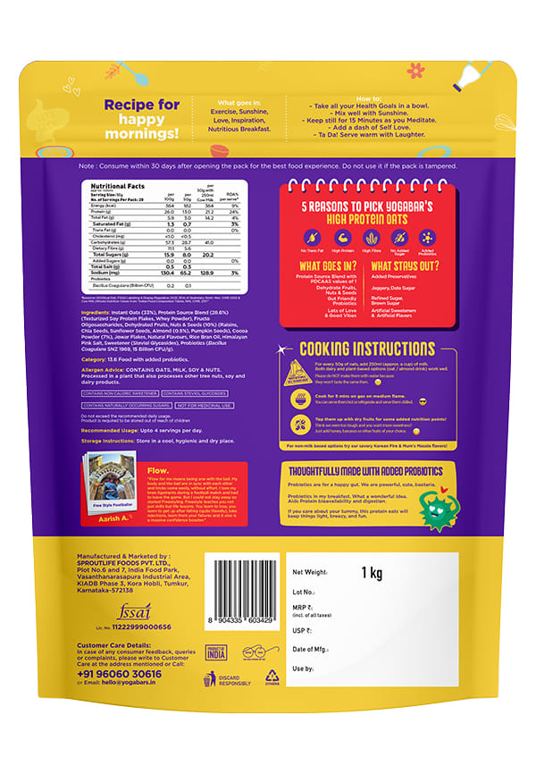High Protein Oats, Dark Chocolate – thumbnail 2