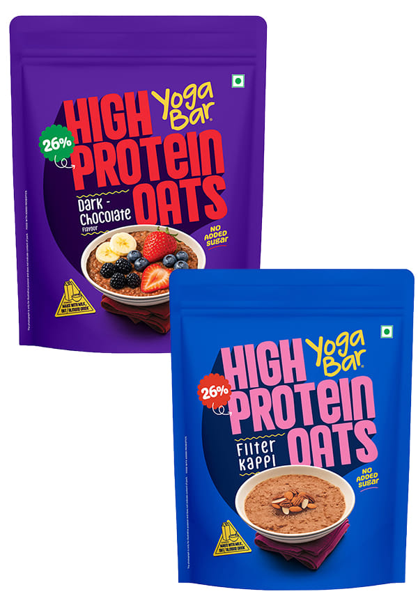 Dark Chocolate & Filter Kappi High Protein Oats Combo Dark Chocolate & Filter Kappi High Protein Oats Combo