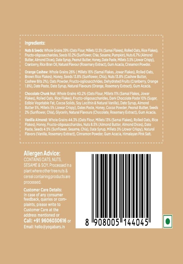 Multigrain Energy Bar – thumbnail 4