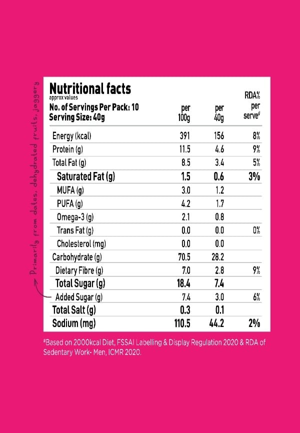 Yoga Bar Super Muesli |Fruit, Nuts and Seeds |0% Added Sugar |700g – thumbnail 3