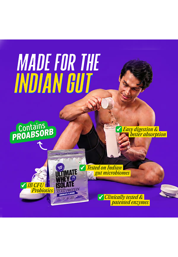 Ultimate Whey with Fermented Yeast Protein, Chocolate – thumbnail 7