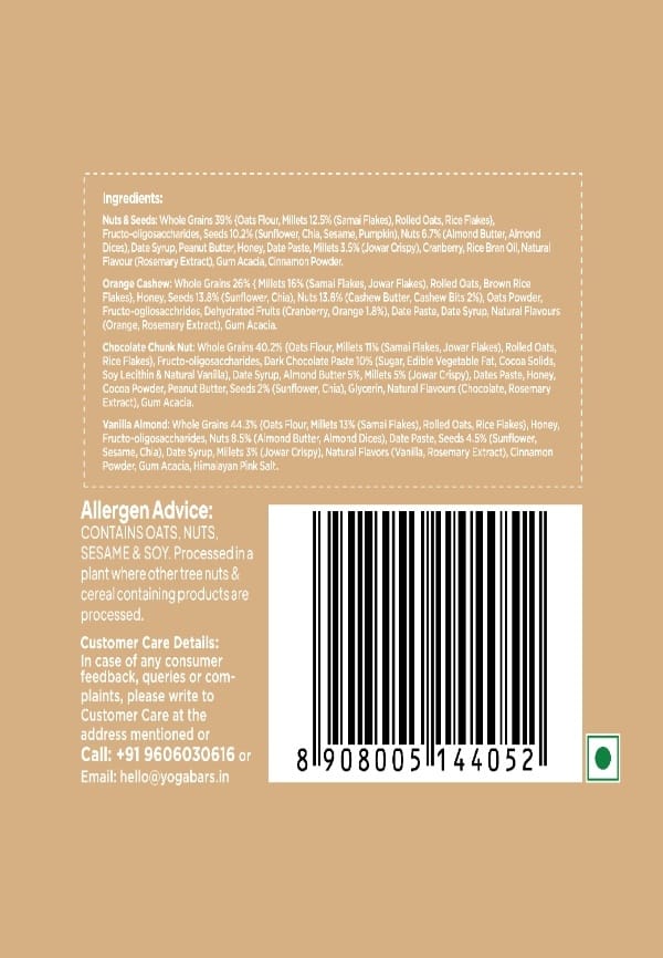 Multigrain Energy Bar – thumbnail 4
