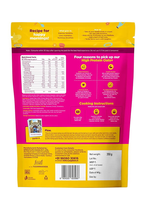 Protein Oats Fruit and Nut – thumbnail 2