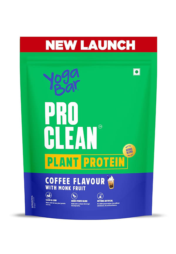 Plant Protein Pro Clean Coffee Flavour With Monk Fruit