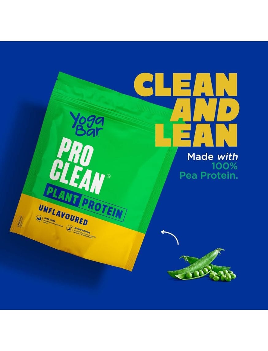 Yoga Bar Pro Clean Plant Protein | Unflavoured | 25g Protein | 500g – thumbnail 4