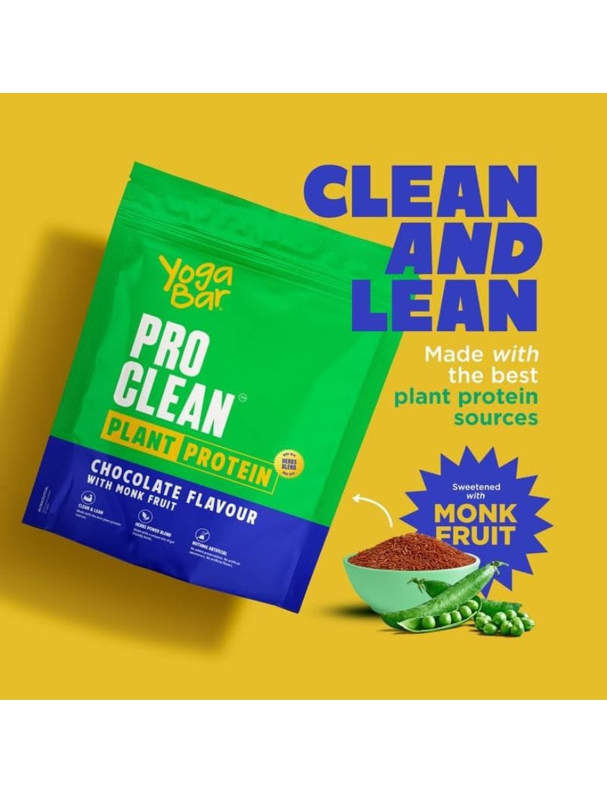 Yoga Bar Pro Clean Plant Protein | Unflavoured | 25g Protein | 500g – thumbnail 6