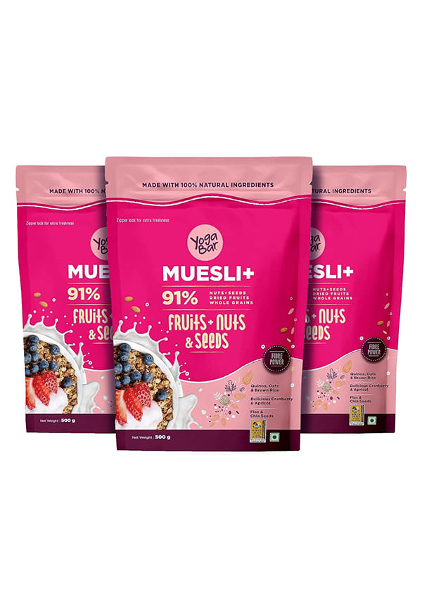 Yoga Bar Super Muesli |Fruit, Nuts and Seeds |0% Added Sugar |700g Yoga Bar Super Muesli |Fruit, Nuts and Seeds |0% Added Sugar |700g