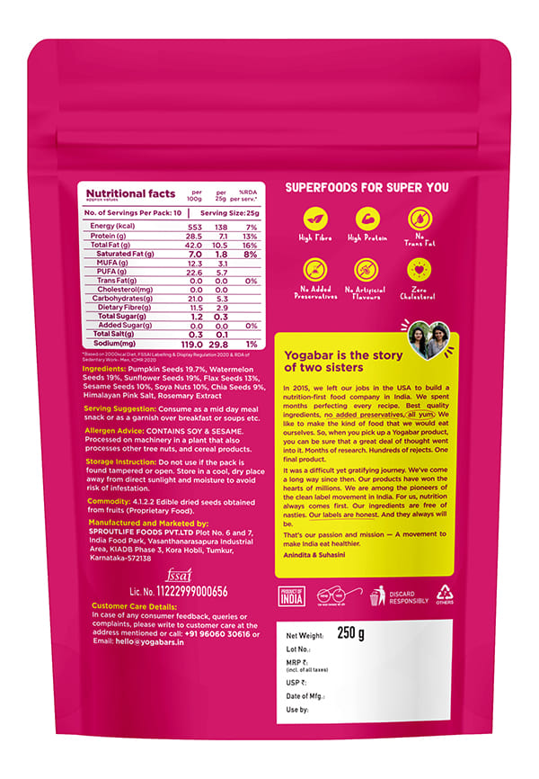 100% Rolled Oats & 7-in-1 Seeds Superfood Combo – thumbnail 7
