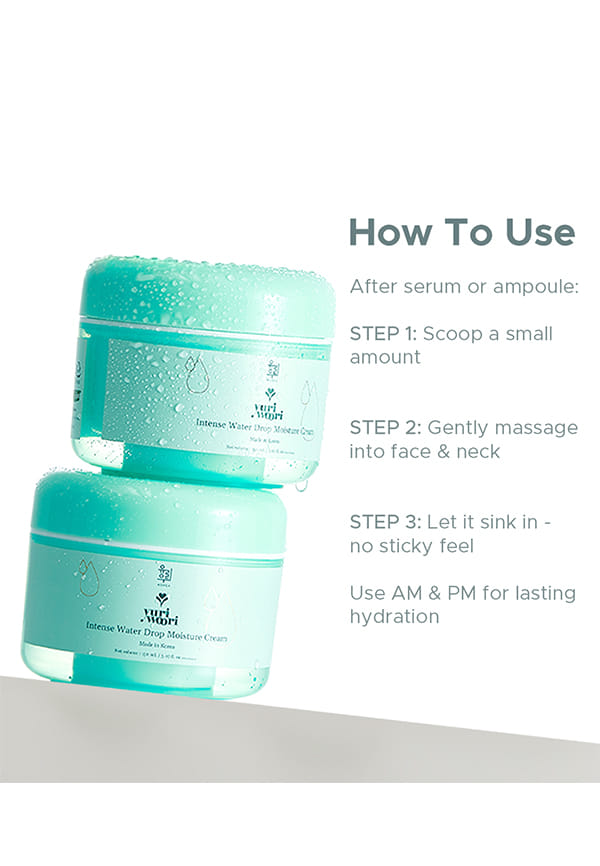 Intense Water Drop Moisture Cream | Size: 150ml By Yuri Woori