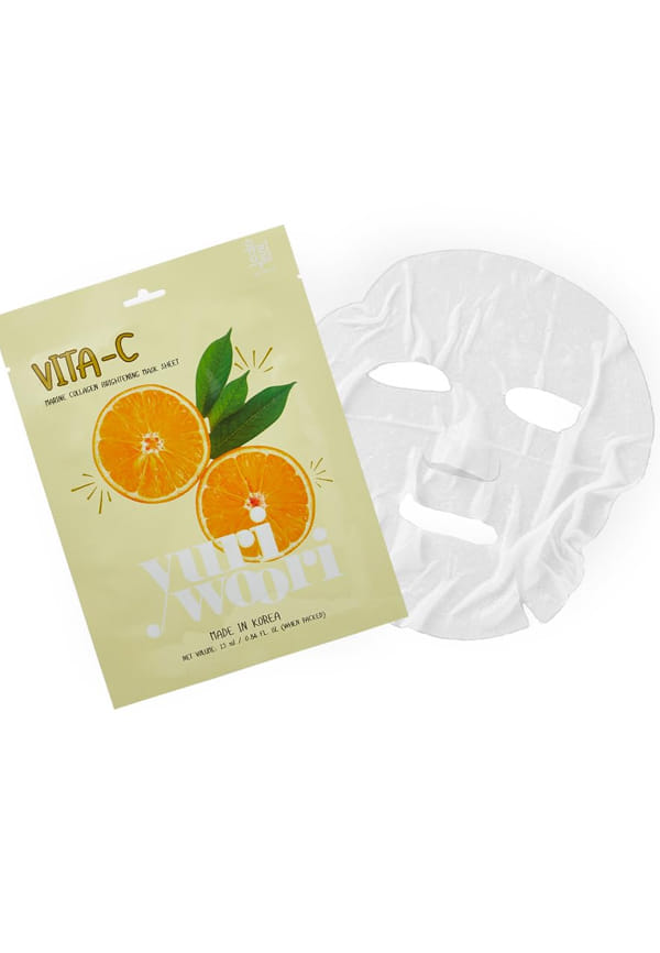 Vita-C Marine Collagen Brightening Mask Sheet