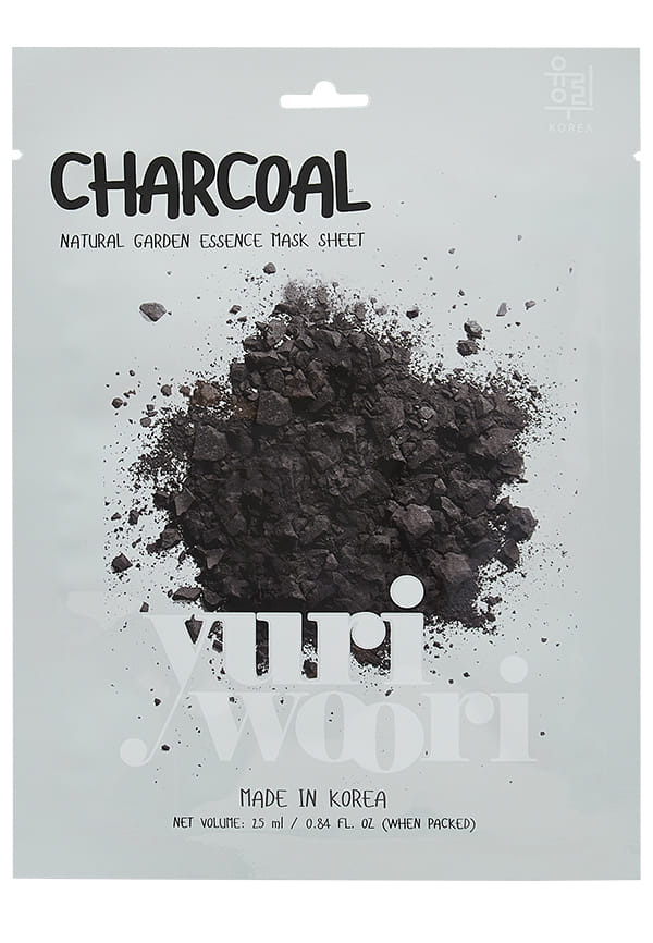 Natural Garden Essence Mask Sheet Black Charcoal
