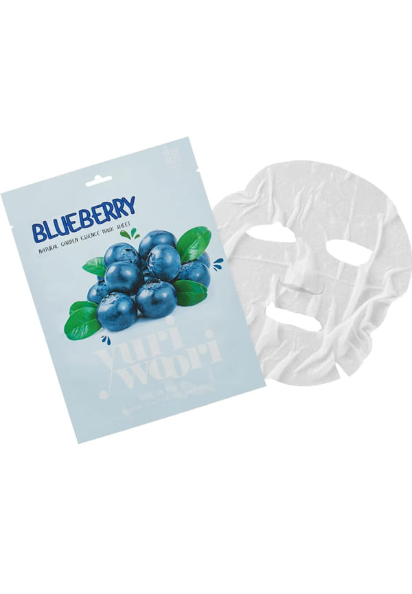 Natural Garden Essence Mask Sheet Blueberry
