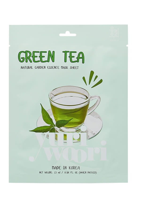 Natural Garden Essence Mask Sheet Green Tea