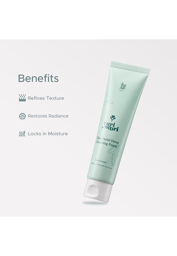 Rice Facial Deep Cleansing Foam – thumbnail 3