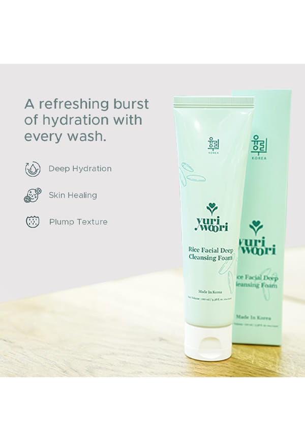 Rice Facial Deep Cleansing Foam – thumbnail 4