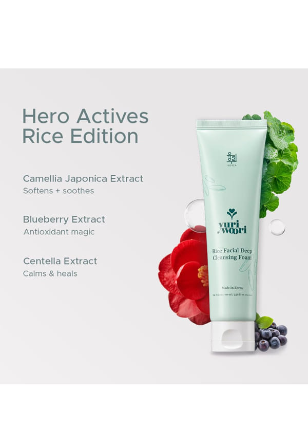 Rice Facial Deep Cleansing Foam – thumbnail 5