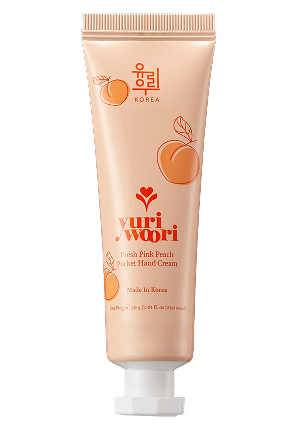 Fresh Pink Peach Pocket Hand Cream