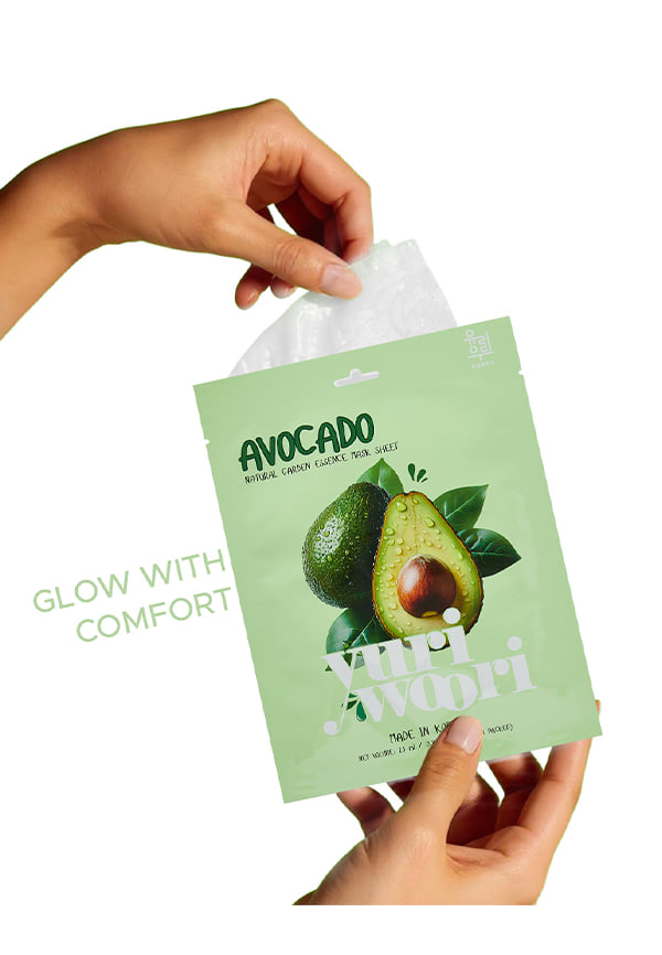 Natural Garden Essence Mask Sheet Avocado – thumbnail 3