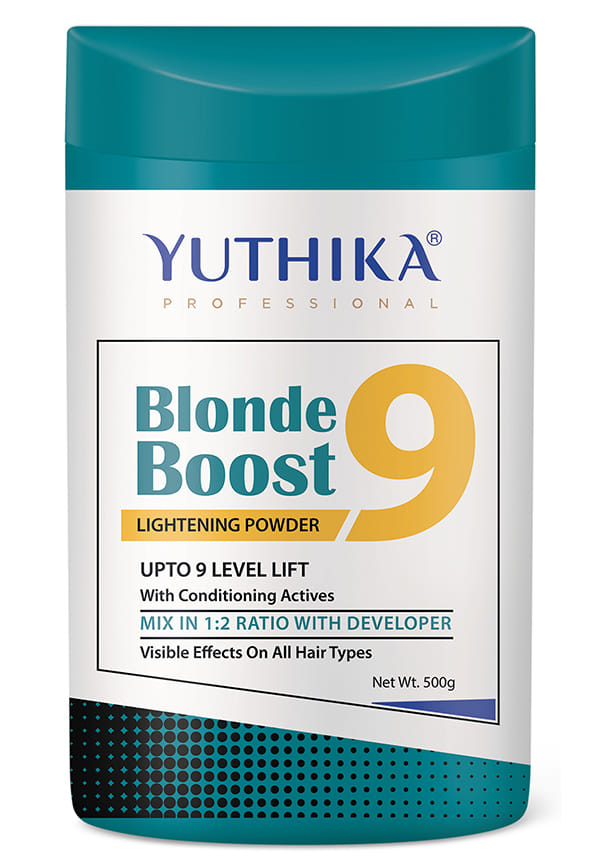 Yuthika Professional Bleach Powder for Hair - Light Blue | 250g Jar | Pack of 1