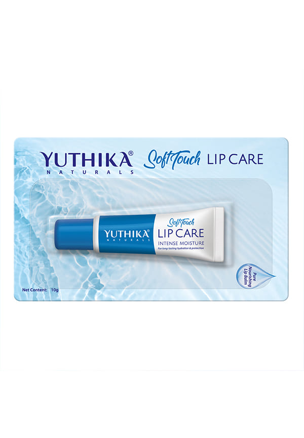Yuthika Soft Touch Lip Balm, Intense Moisture Lip Care (Blister Pack) | 10g | Pack of 1