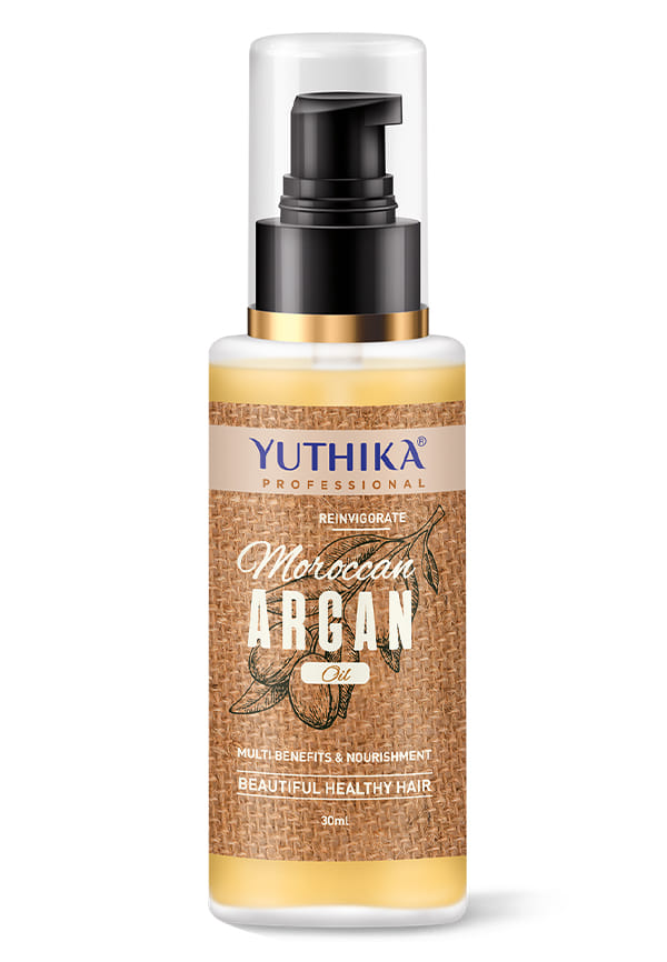 Yuthika Professional Argan Oil for Hair - Nourishing & Repairing | 30ml Bottle | Pack of 1