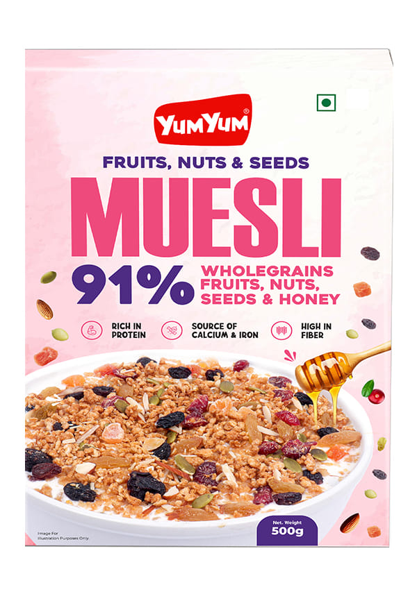 41% Fruits, Nuts & Seeds Crunchy Muesli