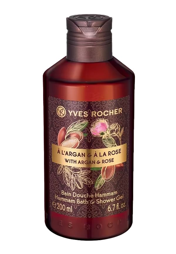 Hammam Bath & Shower Gel With Argan & Rose
