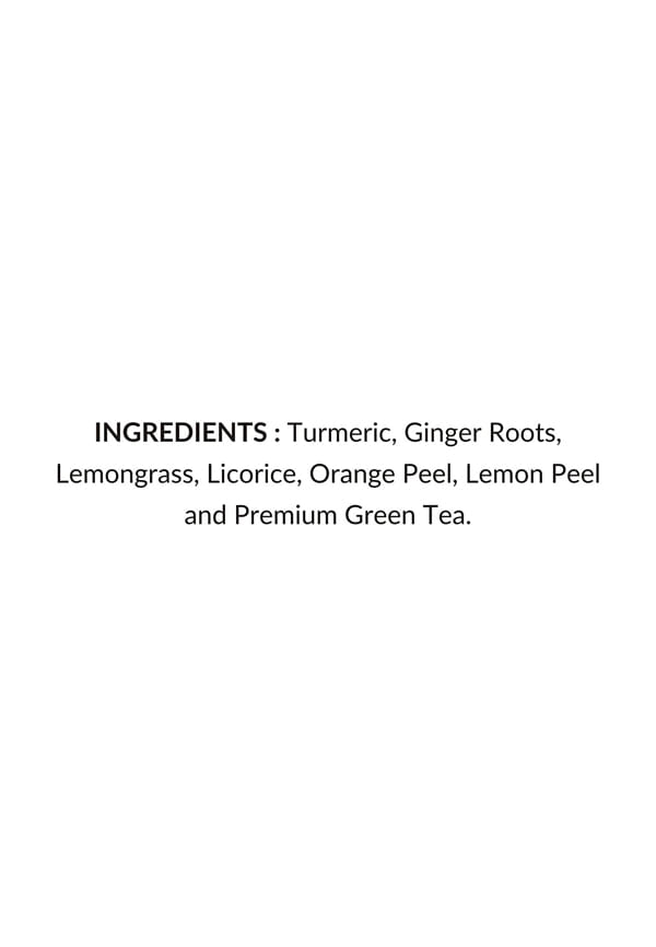 Turmeric Herbal Green Tea with Turmeric – thumbnail 3