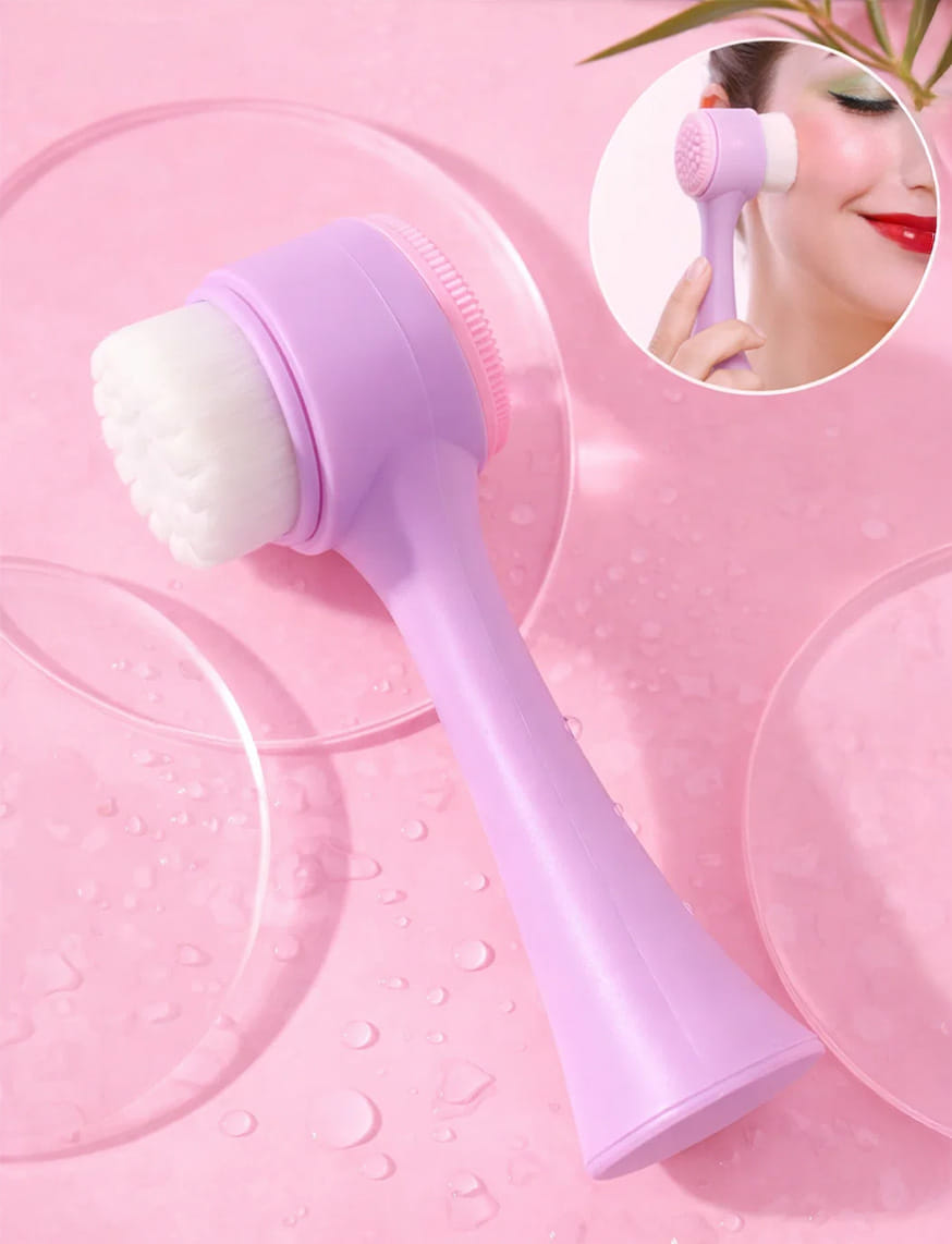 2 In 1 Facial Cleansing Brush
